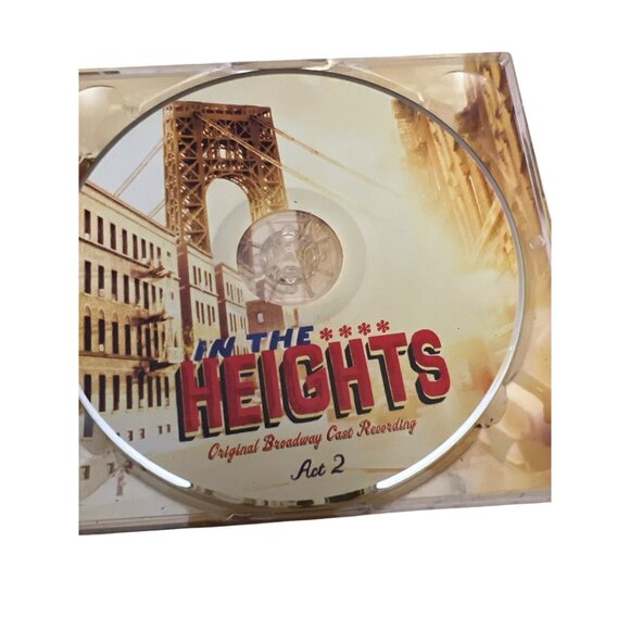 In The Heights Original Broadway Cast Recording 2-Disc CD Set Lin Manuel Miranda - Picture 5 of 5